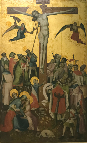 Obraz gotycki z Kościoła w Lignowach